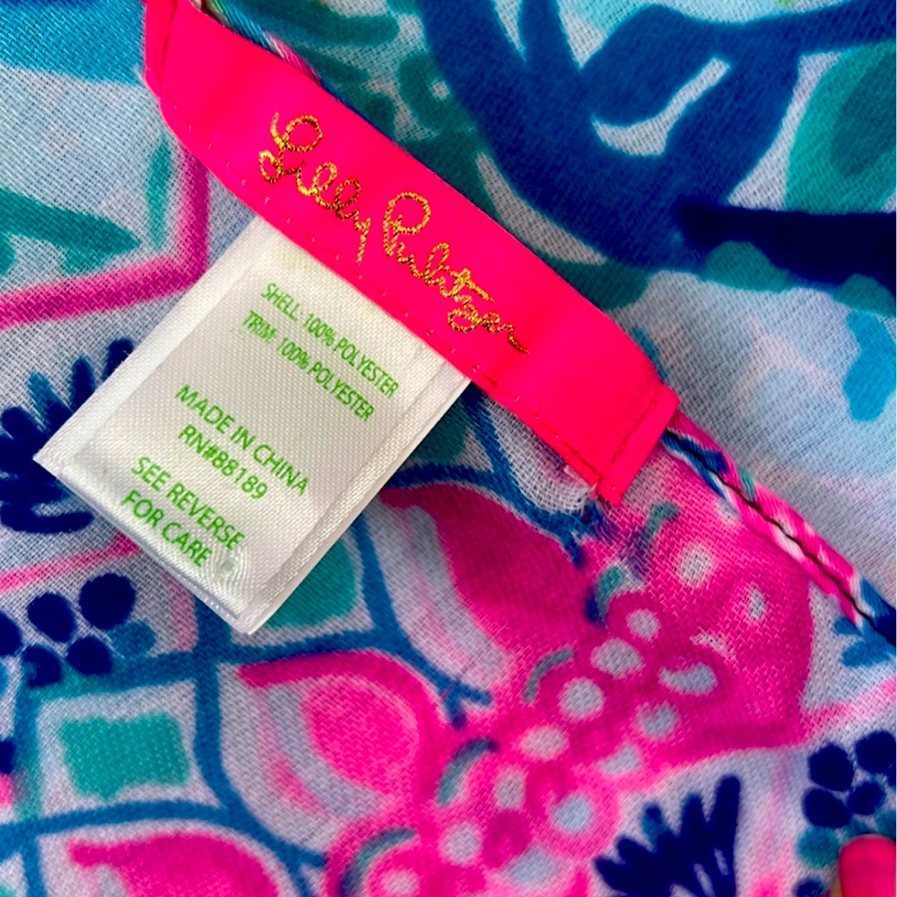 Lilly Pulitzer swimwear wrap .